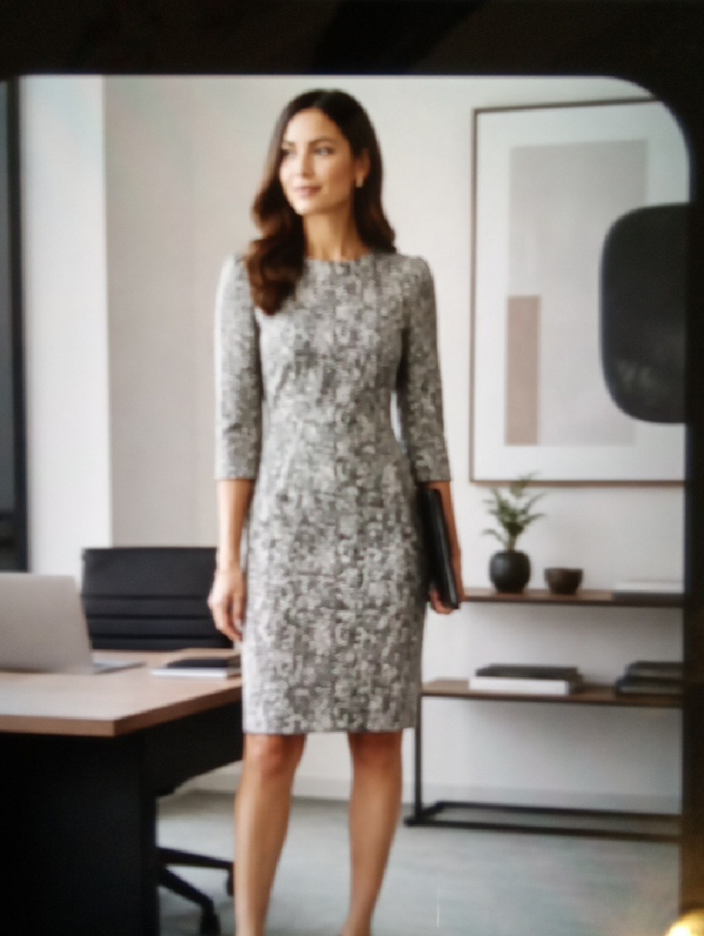 MM Lafleur Sheath Business Office Meeting Womens Dress Lined Size 8